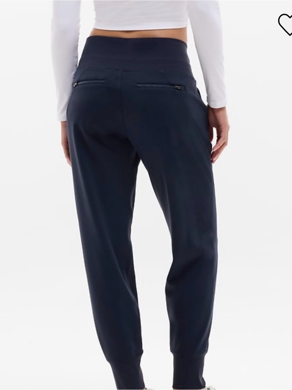 NWT Athleta Navy Venice Joggers - Picture 2 of 5